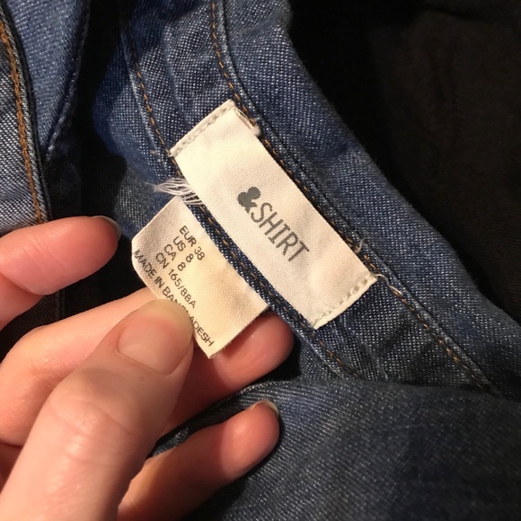 Jean button up - Picture 3 of 3